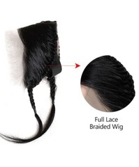 5″x1.6″ Transparent Lace Free Part Frontal Gele Wig, 100% Human Hair, 10″, 12″