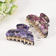 3 PCS Floral Hair Claw Clips for Women and Girls Medium Claw Clips for Thin/M…