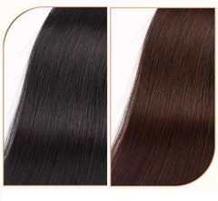 3.15″x4.3″Seamless edge 100% Human Hair Hairline Head Top Topper Clip in 10″