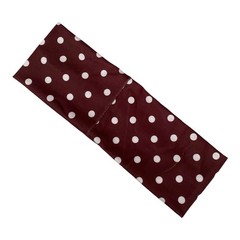 Brown Polka Dot Headband for Women Soft Stretch Hair Band