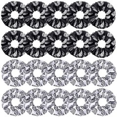 20 Pcs Volleyball Sport Hair Scrunchies Gifts Volleyball Scrunchy Elastic Sil…