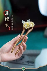 Women’s Vintage Style Simple Hairpin for Bun Hairdo Headwear Accessory