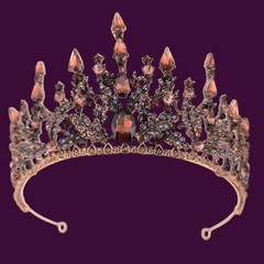 COPPER FAIRY QUEEN CROWN princess renaissance faire festival fairycore whimsy