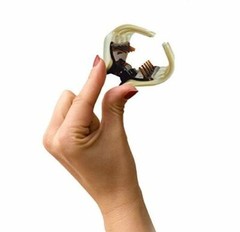 French Amie All Day Small Handmade Celluloid Acetate Sturdy Jaw Hair Claw Clip