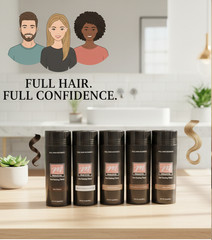 MAKEITFULL PREMIUM Hair Building Fibers FASHIONBEAUTYDEPOT approved Google Us