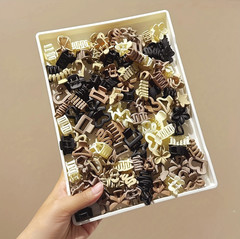 10pcs Small Hair Clips Cute Girls Accessories Daily Travel Gift Pack – NEW