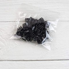 20pcs/set Baby Girls Hair Clip Mini, 20PCS for Kitchen Home (Black)