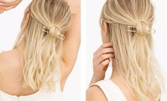 The Classic 18k Gold Plated Brass Hair Pin For Business and Wedding Styling