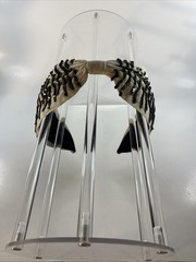 NamJosh Emerald and White Black N Gold Beaded Headband Hair Accessory