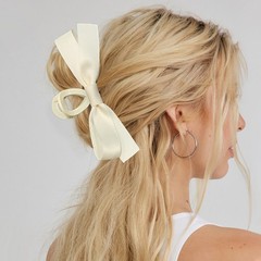 Sizobi Bow Claw Clips, Bow Hair Clips White Hair Bows, Hair Accessories for W…