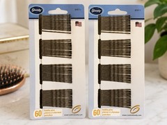 Vintage Goody Bobby Pins 120 Count USA Made Ball Tipped Double Coated NOS