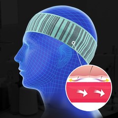 1/2 PCS Women Workout Headband Yoga Sports Head Wrap Hair Band Elastic Sweatband