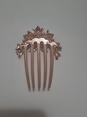 VOCOSTE Women Rhinestone Inlaid Flower Hair Comb Hair Accessory Hair Side…