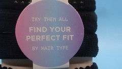 Gimme Fit Kit 9pc. Assorted Black Ponytail Hair Ties