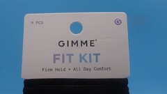 Gimme Fit Kit 9pc. Assorted Black Ponytail Hair Ties