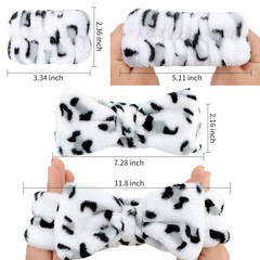 6PCS Spa Headband and Wristband Set, Face Wash Headband Makeup Skincare Headband