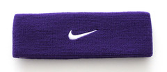 Nike Dri-Fit Basketball Headband Adult Court Purple/White