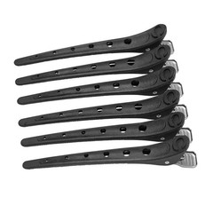 Professional Salon Carbon Hair Clips – Heat Resistant, Anti-Static, Non-Slip, Li