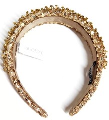 J.Crew Sequin Crystal Headband Gold Crystal Multi-Color One Size New with Tags