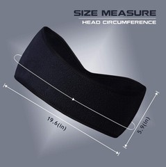 2PCS Windproof Fleece Ear Warmers Headband Comfy Winter Ear Muffs for Men Women