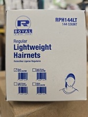 AmerCareRoyal Lightweight Hairnets – Comfortable, Breathable Hair Net for…