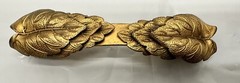 Natty Creations VTG Gold Leaf Design Womens 3” Hair Clip
