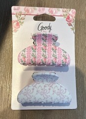 NWT, in Hand, Love Shack Fancy x Target Goody Small Claw Clips 2 Count.