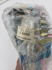 NOS 80s CASCADES 6” Banana Hair Clips Pastel 12 Packs 36 Total Vintage 80s Retro