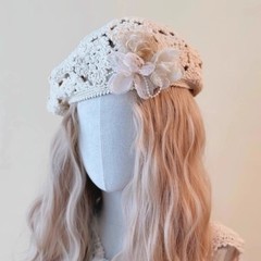 Japanese Women Lace Maid Retro Princess Caps Lolita