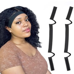 2Pcs Wig Band For Lace Front Ear Cut Free Lace Melting Elastic Band Headband …