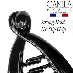 Camila Paris NV138 2 Pack French Extra Small Banana Clip Hair Comb for Fine Hair