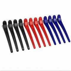 12-Pack Non Slip Alligator Hair Clips Salon Sectioning Clips for Styling Cutting