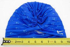 Nike Women’s Head Wrap All Over Print Hyper Royal Blue/Baltic Blue/White