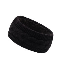 Winter Warm Ear Warmer Knit Thermal Braid Headband Stretch Ear Cover For Women