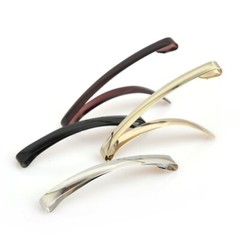 Chic Domed Hair Barrettes – 4 Count for All Hair Types and Occasions