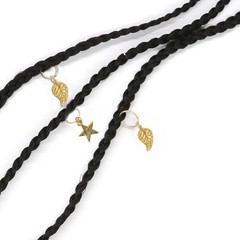 160Pcs Hair Jewelry Braid Ring Cuff Decor Pendants Dreadlocks Beads Accessories