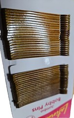 LATINA 2.5” Bobby Pins Bronze Hair Jumbo Bob Pins 32 Pack D459