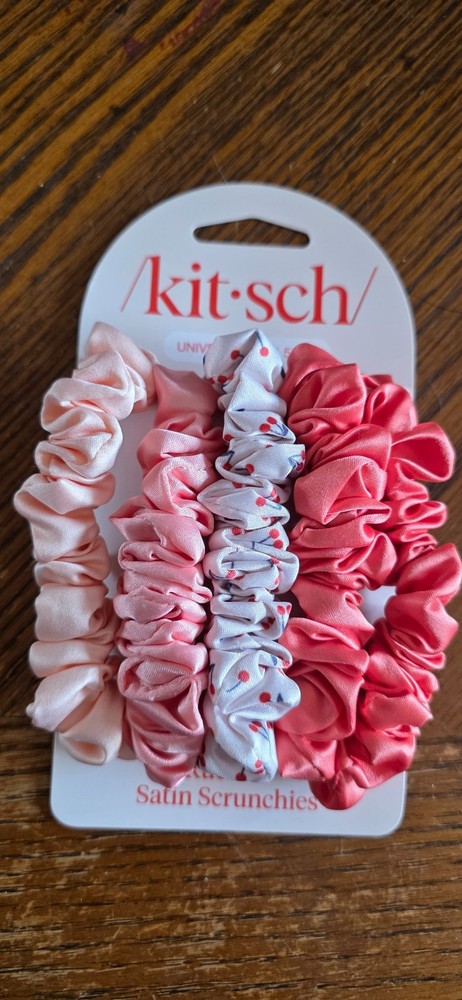 Kitsch Satin Scrunchies