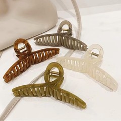 Big Hair Claw Clips – Butterfly 1 Count (Pack of 4), JellyHairClips4