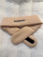 Burberry Beauty Beige Padded Silky Headband – Luxury Spa & Makeup Wrap