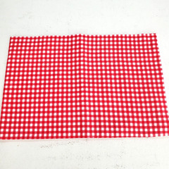 Handmade Women’s Scrunchies size Large Red Gingham Plaid Snuggle Flannel New