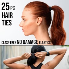 125 Count Beauty Essentials Kit – Includes 110 Bobby Pins & 15 Hair Elastics …