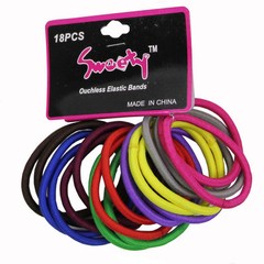 108 pcs Ponytail Rubber bands Hair holder Scrunchies Elastic Bands SWEETY