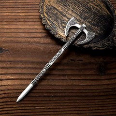 Viking Axe Hair Stick Norse Warrior Cosplay Fantasy LARP Accessory Unisex