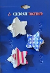 JULY 4TH HAIR CLIPS Celebrate Together Kohl’s RED~WHITE~BLUE SHIPS FREE!!