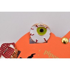 Piper K Trick Or Treat Halloween Small Hair Clips Ghost Bat Spider Vampire Eye