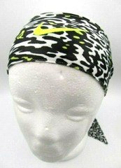 Nike Dri-Fit Head Tie 2.0 Black/White/Volt Embroidered Logo