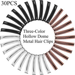 Stylish Metal Hair Barrettes Set for Women’s Daily Hairstyling and Updo Creation