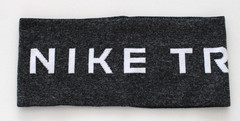 Nike Dri-Fit Trail Knit Headband Adult Black/Gey Heather/White