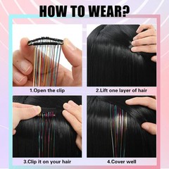 Heat Resistant Glitter Tinsel In Extensions Sparkle Accessories for Women Girls